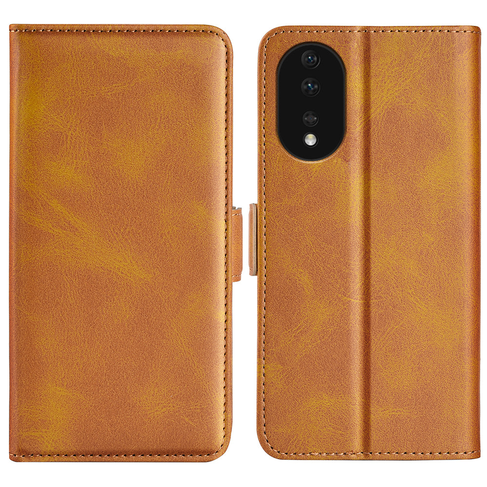 For Honor 80 5G Flip Folio Book Stand PU Leather Phone Case Calf Texture Wallet Style Dual Magnetic Clasp Protective Cover For Honor 80 5G Flip Folio Book Stand PU Leather Phone Case Calf Texture Wallet Style Dual Magnetic Clasp Protective Cover